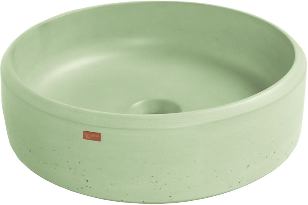 UBUD 01 Above-Mount Concrete Sink – 13 Colors - Konkretus - Perfect Makeup Mirrors