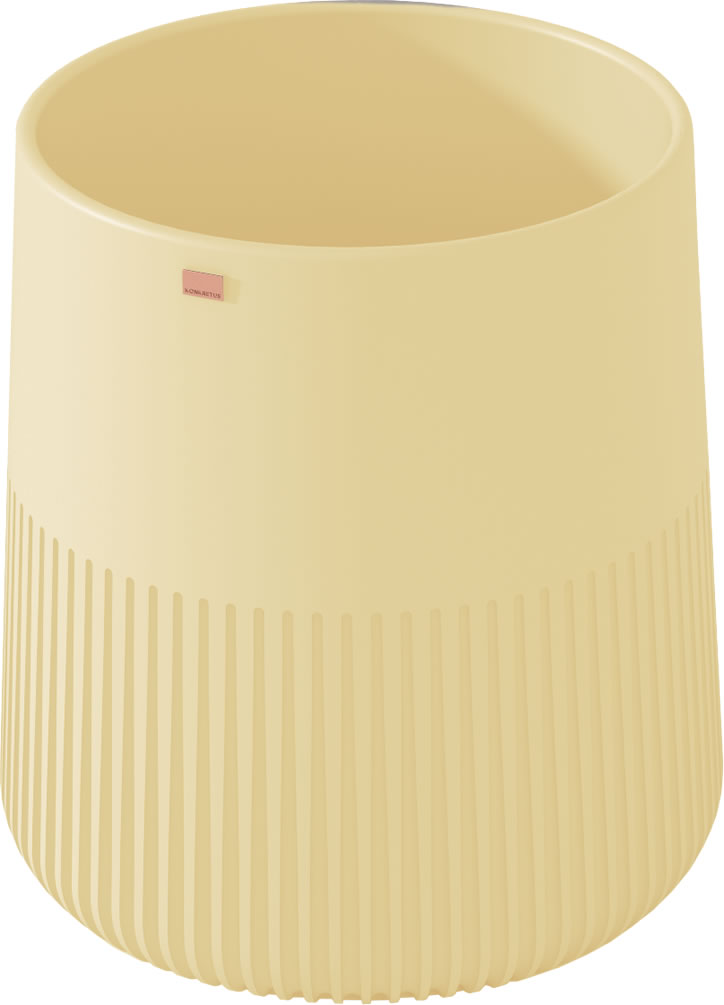 PAPUA 05 Semi-Pedestal Concrete Sink – 13 Colors - Konkretus - Perfect Makeup Mirrors