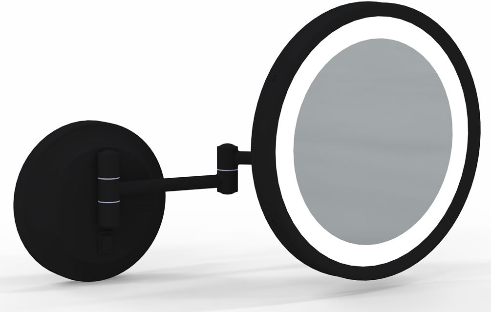 Three-Quarter View - Matte Black