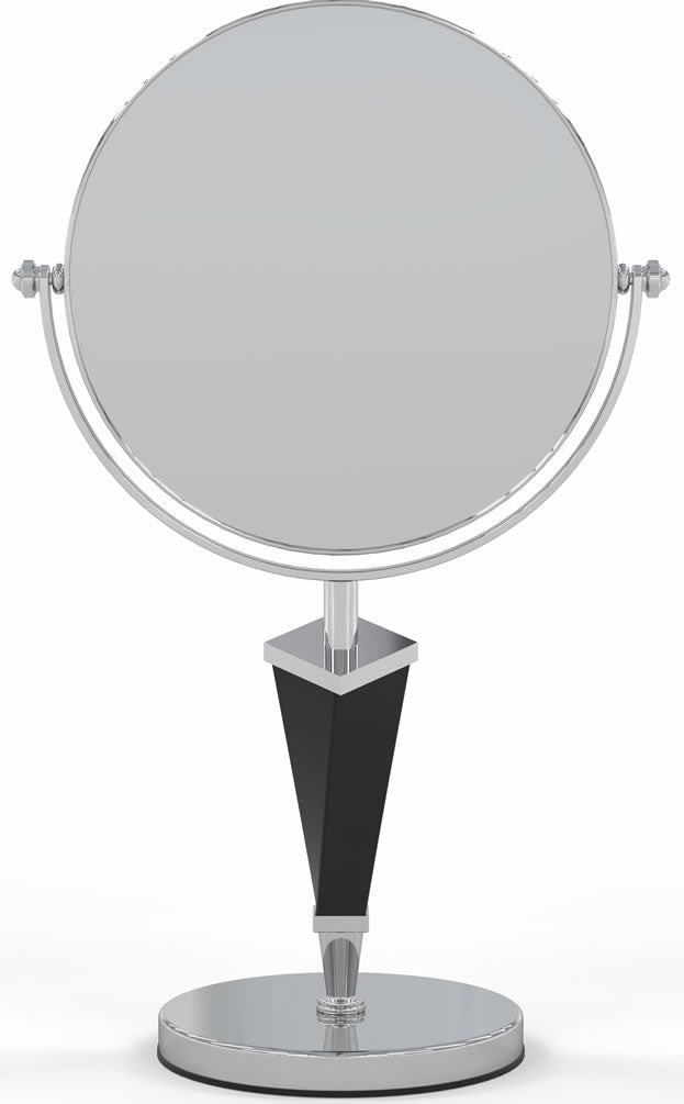 Polished Chrome  and Black