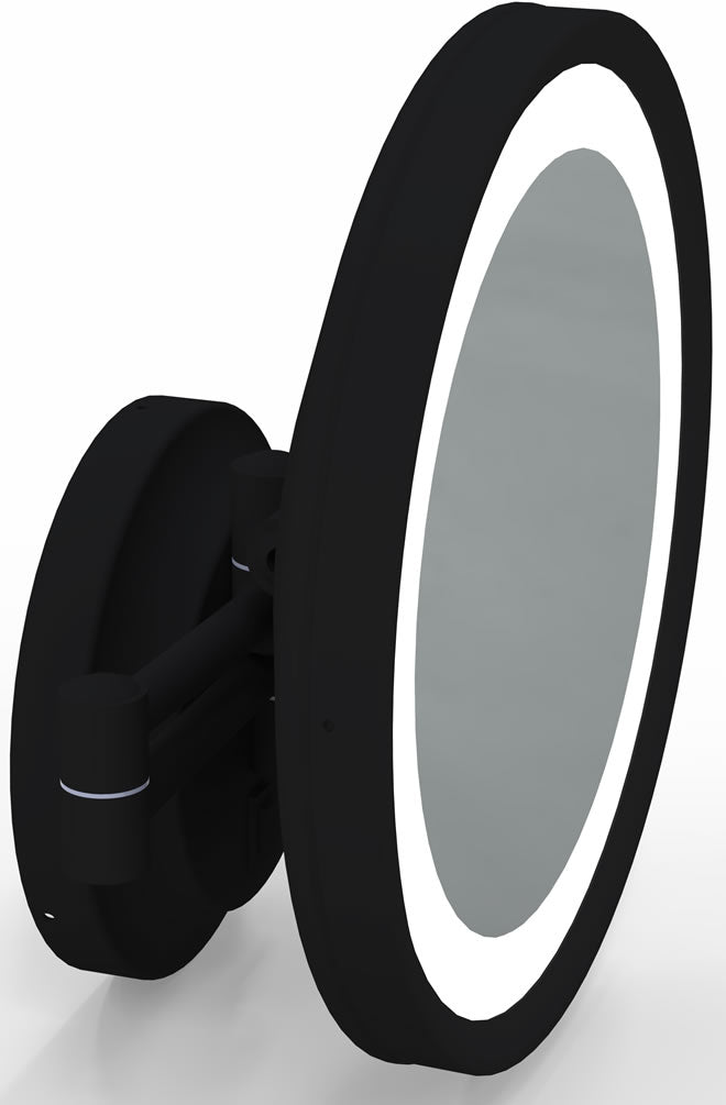Matte Black - Retracted View