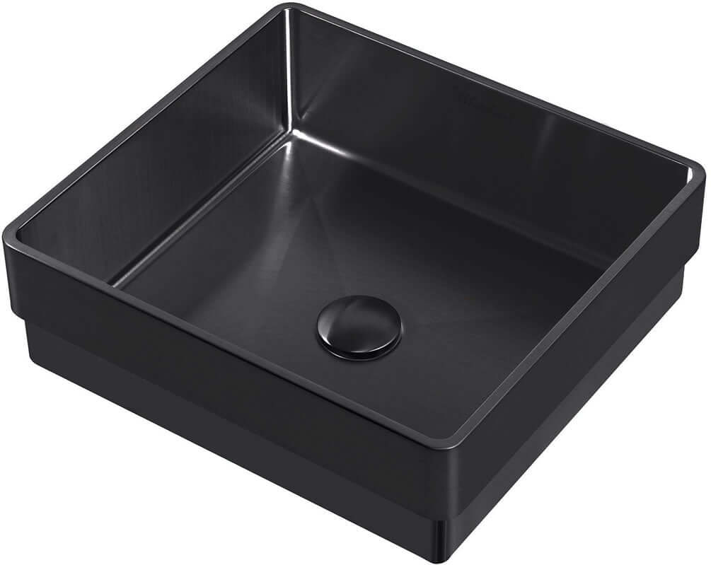 Noah Plus 15" Square Drop-In Sink – Whitehaus - Perfect Makeup Mirrors