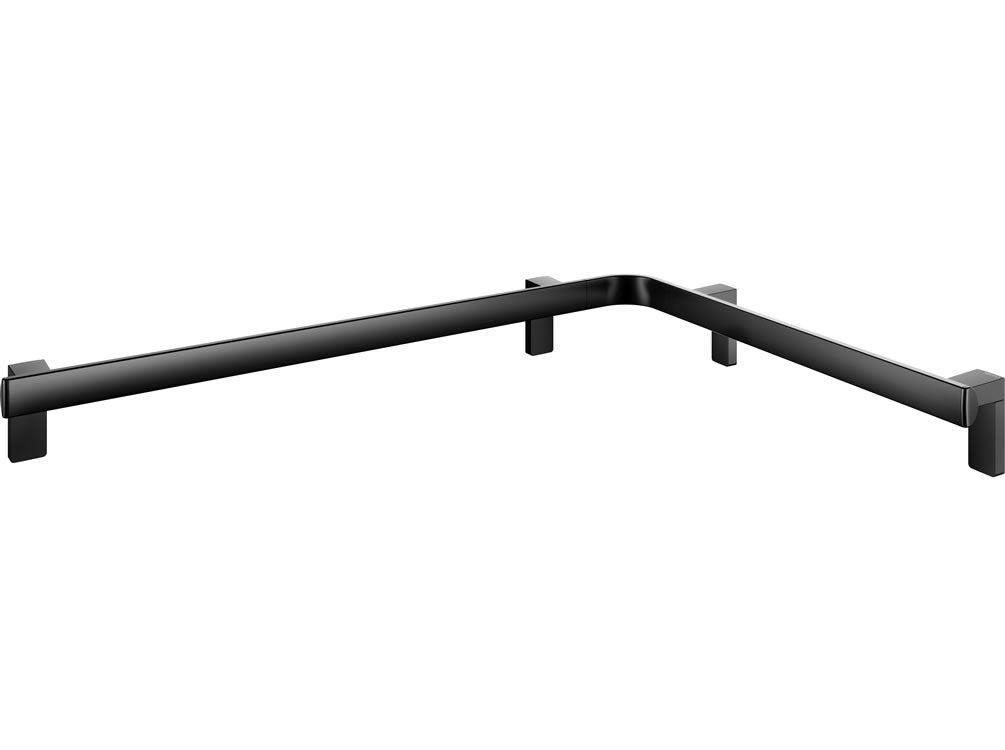 Axess Corner Rail and Grab Bar for Shower or Bath - 3 Sizes, 3 Finishes - Keuco - Perfect Makeup Mirrors
