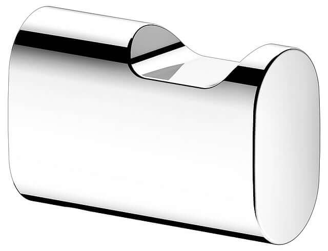 Keuco Edition Actis Towel Hook or Robe Hook - Polished Chrome or Matte Black