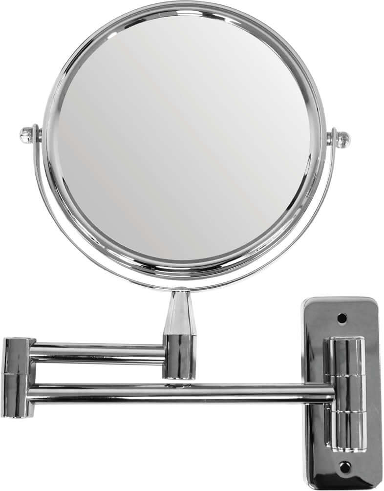 Danielle Creations 10x/1x Reversible Wall-Mounted LED Makeup Mirror