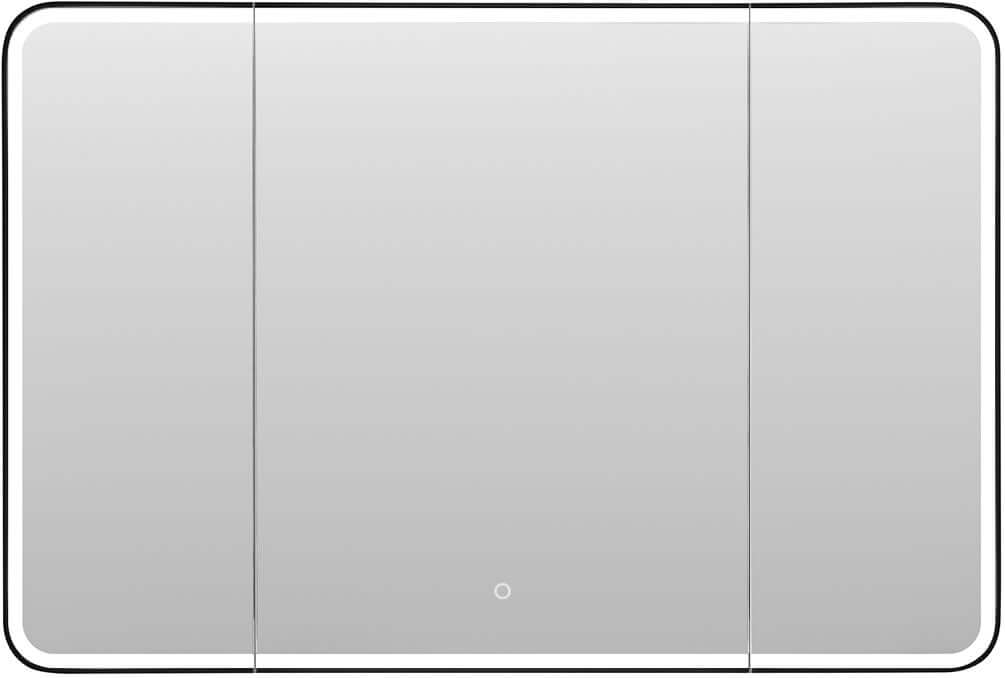 Altair Ostaria 3-Door Mirrored LED Surface-Mount/Recessed Medicine Cabinet