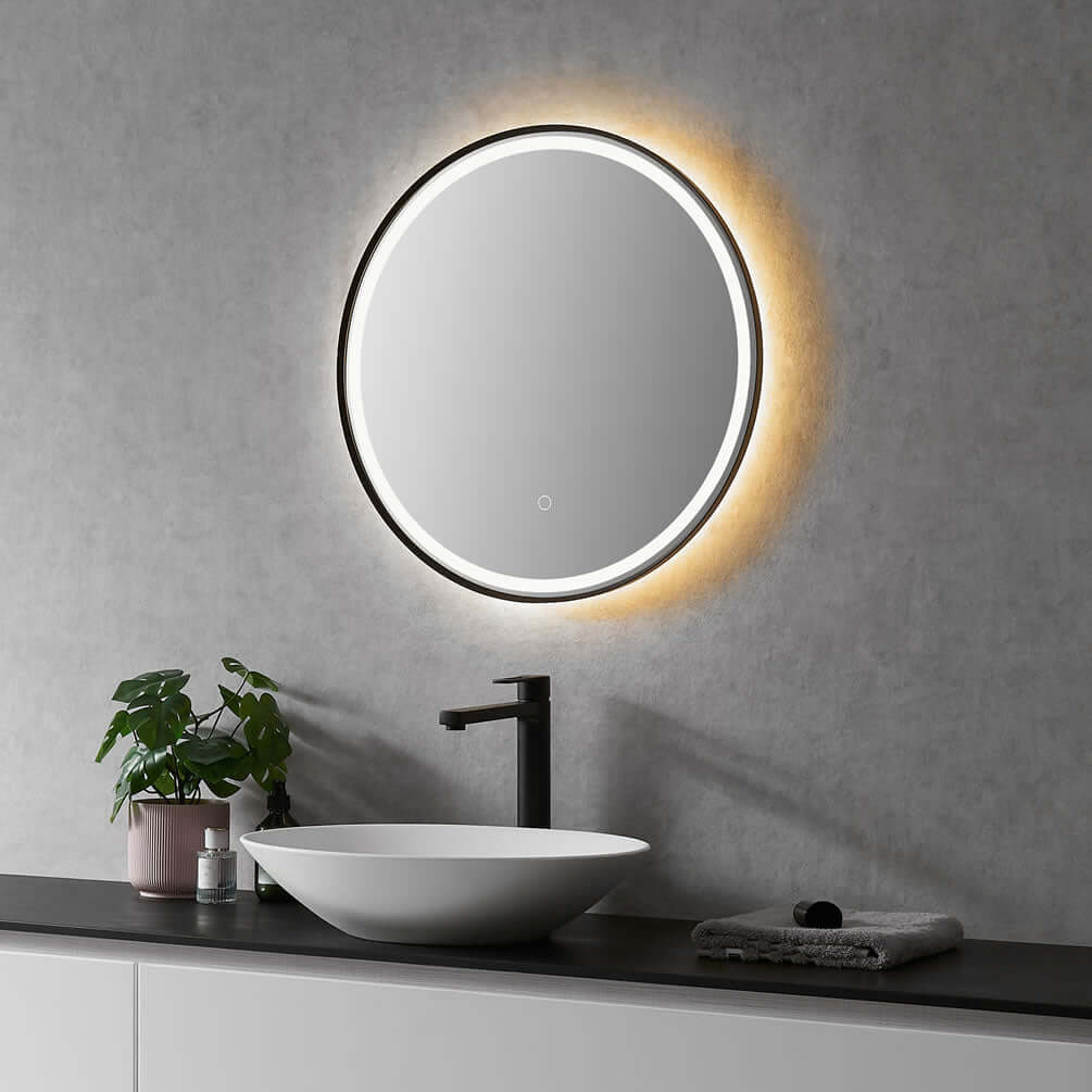 Palme -  Black Frame - 24" Diameter