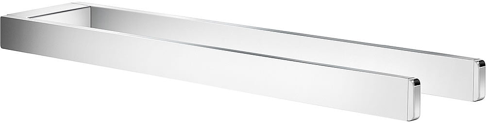 Outline Collection Double 15" Towel Rail, Polished Polished Chrome or Matte Black - SMEDBO - Perfect Makeup Mirrors