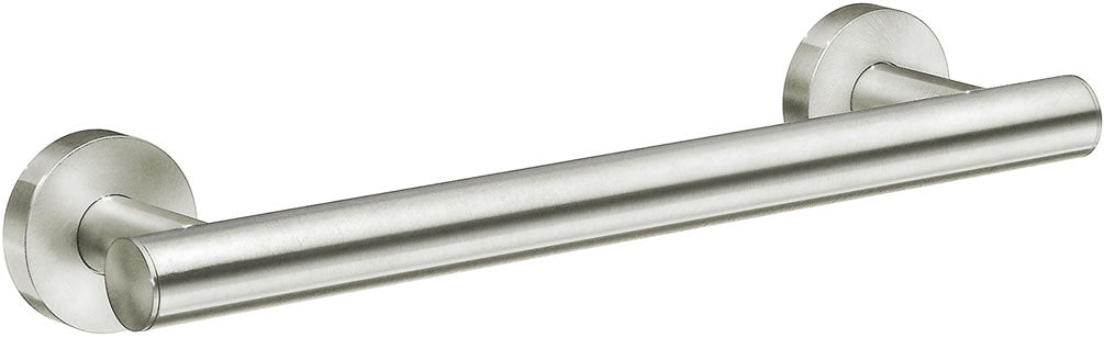 Home Collection 11" Solid Brass Grab Bar in Polished Chrome or Brushed Nickel - SMEDBO - Perfect Makeup Mirrors