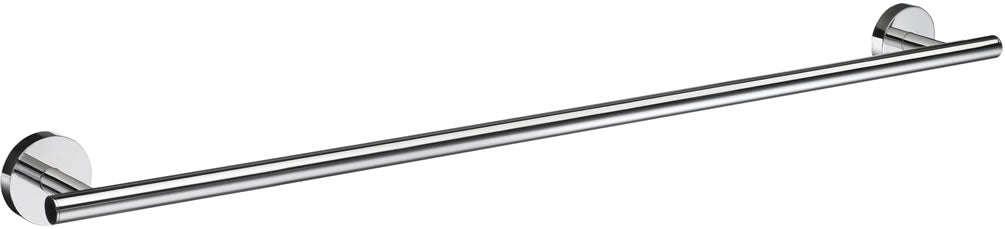 Home Collection 25" Solid Brass Towel Rail - Polished Chrome or Brushed Nickel - SMEDBO - Perfect Makeup Mirrors
