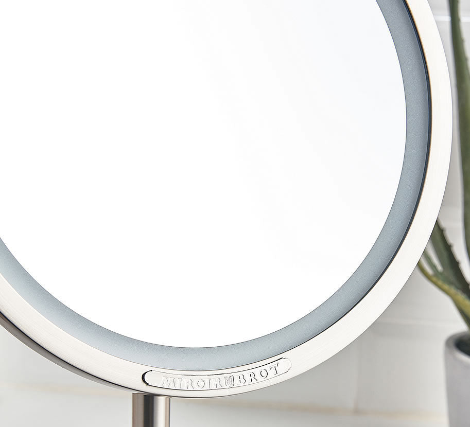 No Miroir Brot Nameplate on Mirror Frame or Base