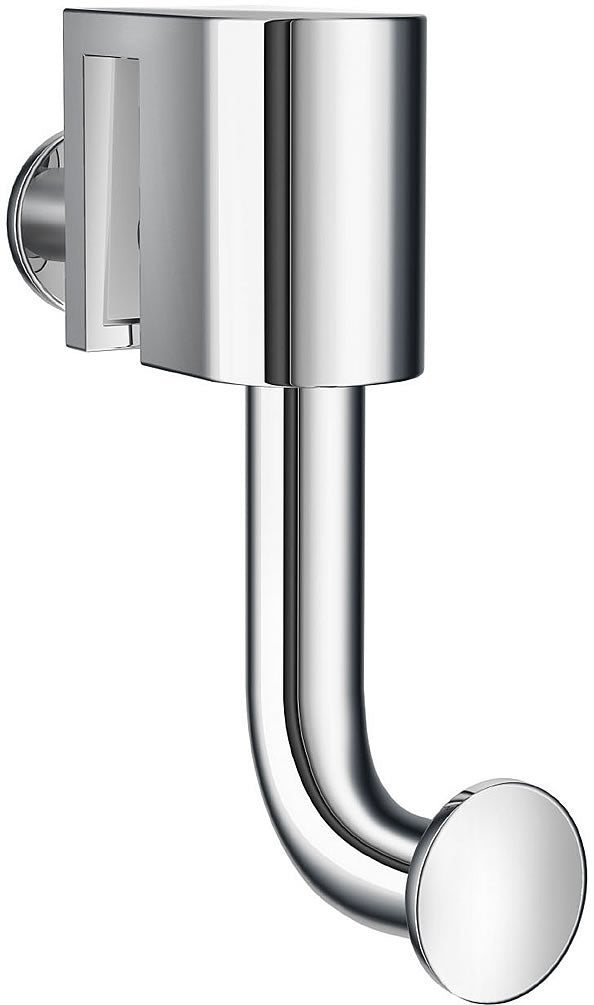 Sideline Collection Solid Brass Shower Enclosure Towel Hook - SMEDBO - Perfect Makeup Mirrors