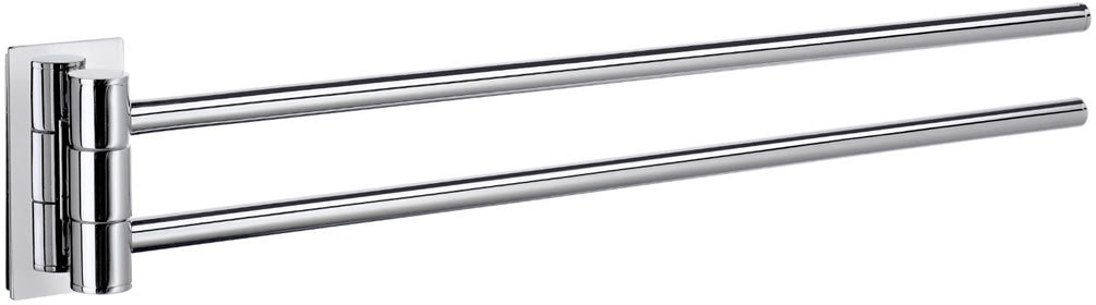 POOL Collection Swing Arm Towel Rail, Polished Chrome over Solid Brass - SMEDBO - Perfect Makeup Mirrors