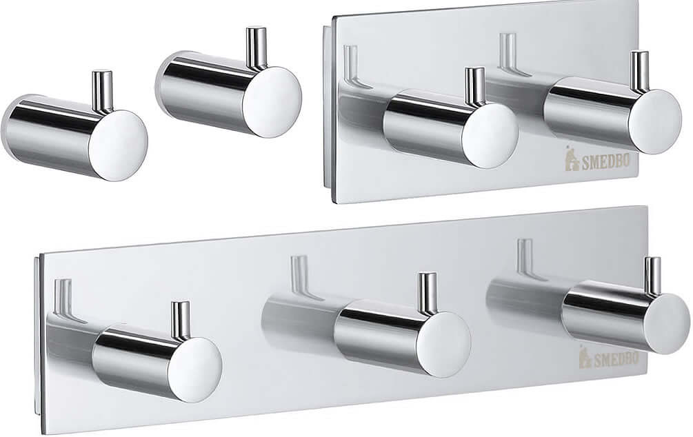 Smedbo Pool Collection Hooks. Single hooks are sold as a pair.