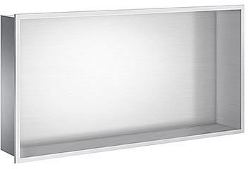 SMEDBO Stainless 24" x 12" Steel Shower Niche - Brushed Stainless or Matte Black