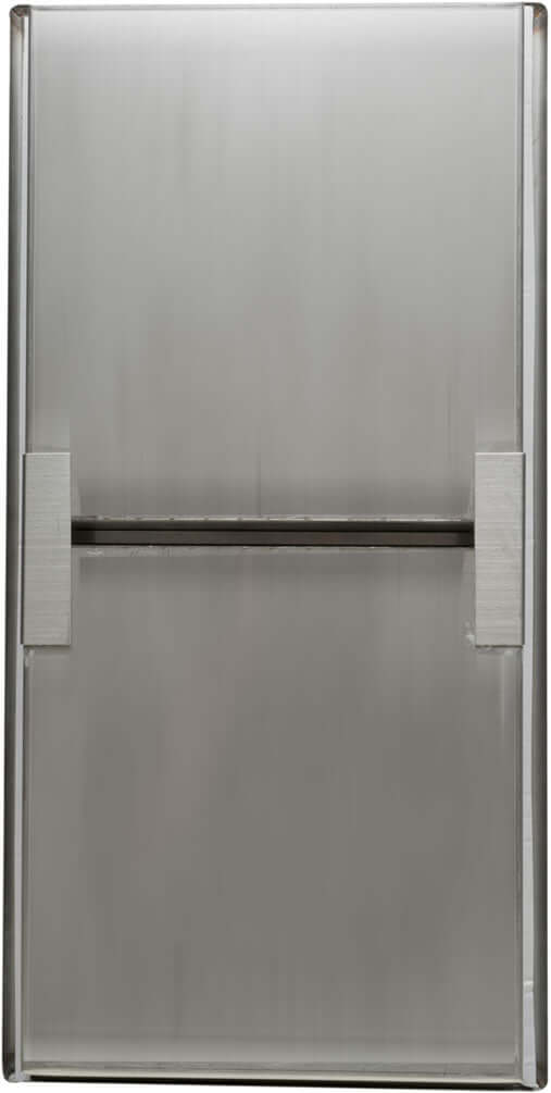 Typical Rear View Alfi brand 12" x 24" double-shelf Stainless Steel Shower/Bathroom Niche- see complete dimensions - scroll through the images.