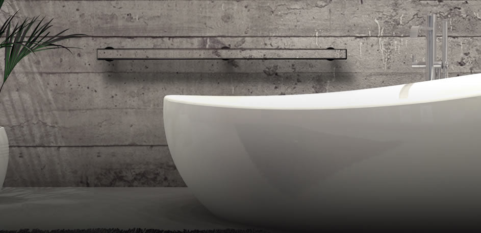 Vibe Designer ADA Grab Bar – 16" or 24" - Life Valet - Perfect Makeup Mirrors