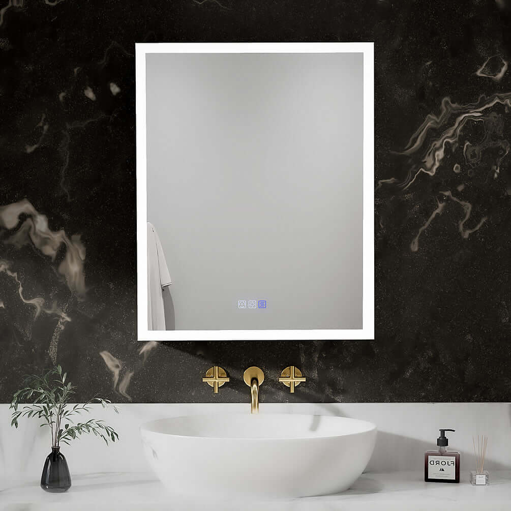 Mirror Luxe 24" Bellingham LED-Framed Medicine Cabinet - Left or Right Hinge