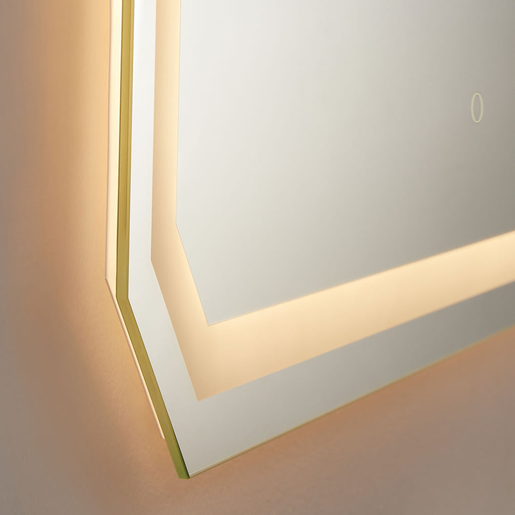 Front and back lighting for beautiful calming ambiance.