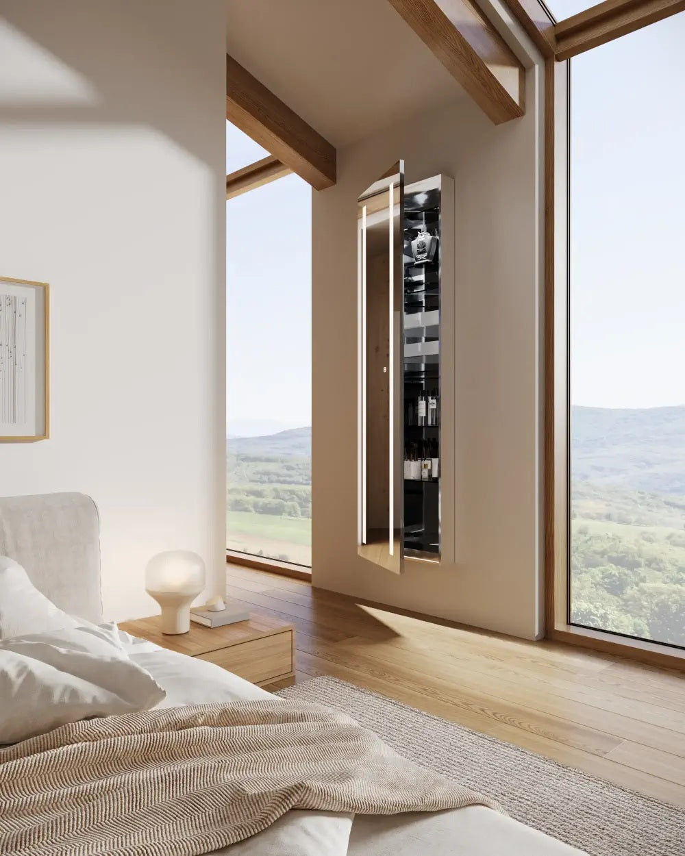 Ascension LED Wardrobe Cabinet & Mirror - Electric Mirror - Perfect Makeup Mirrors