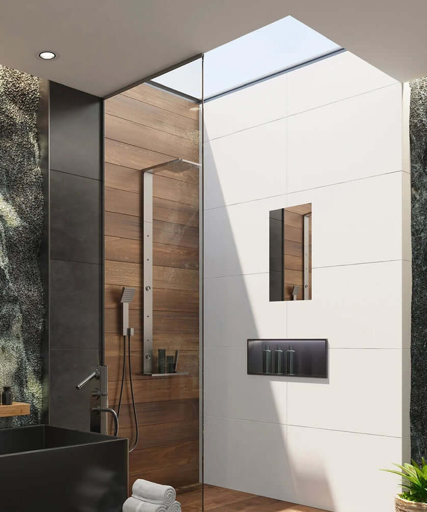 Aqua Fog-Free Shower Mirror - Electric Mirror