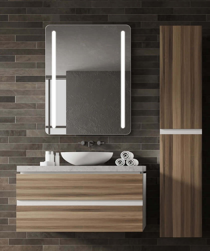 Electric Mirror Bela LED Bathroom Mirror with Optional AVA Technology