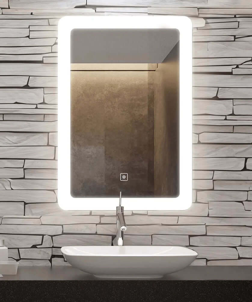 Electric Mirror Eyla LED Bathroom Mirror with Optional Keen Dimming Technology
