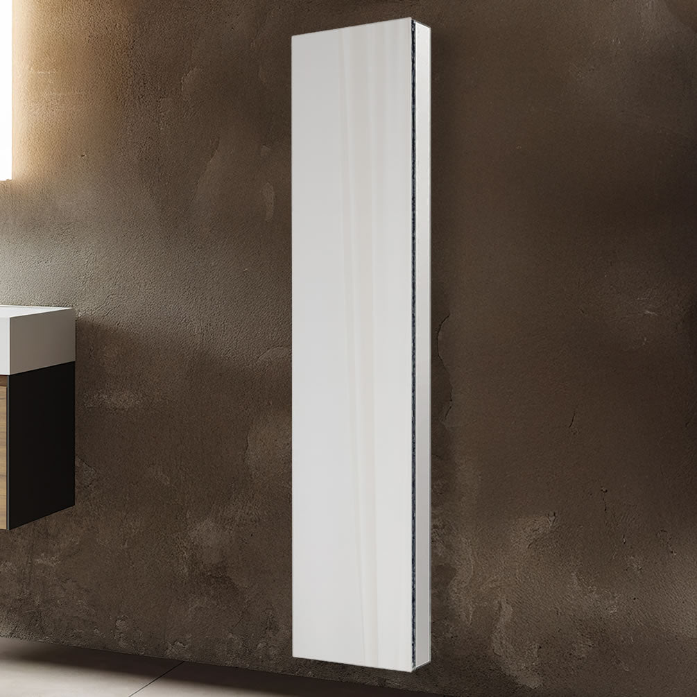 Royale Extra-Tall 15” x 70” Medicine Cabinet w/ 3x Magnifying Makeup Mirror - Aquadom - Perfect Makeup Mirrors