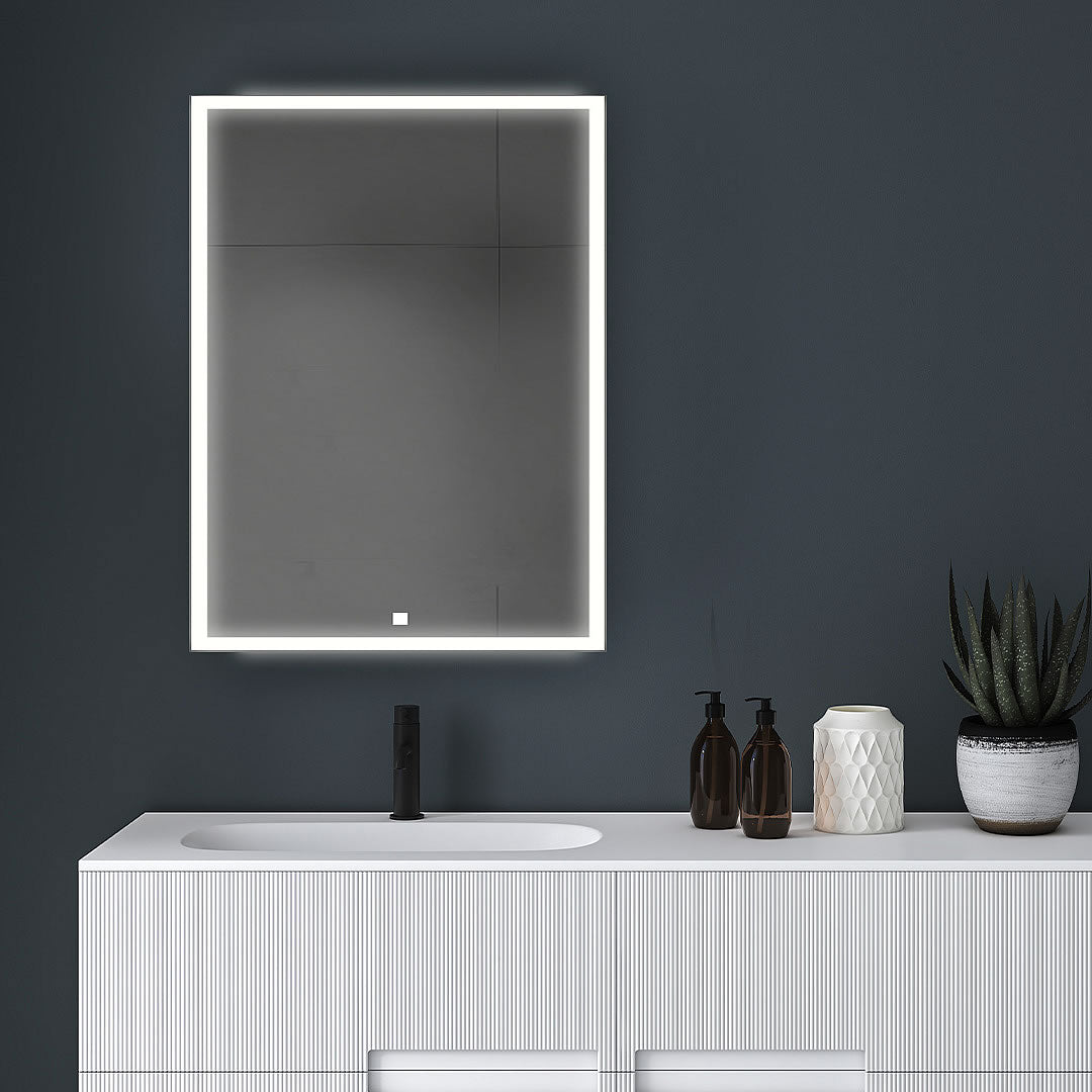 Edge Royale LED Medicine Cabinet by Aquadom 24" x 32" High with sensor control, dimmer, LED edge lighting.. It's a great-looking addition for your bathroom.