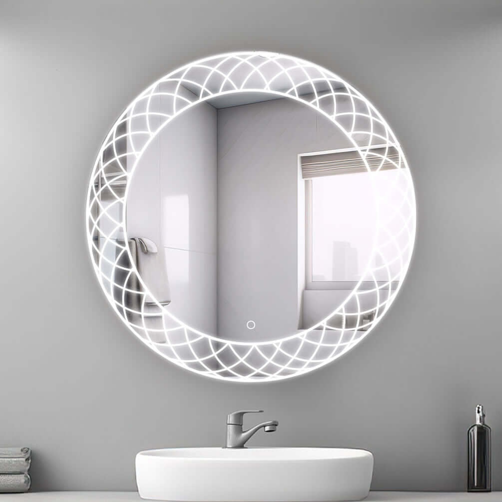 Frost LED Heated Bathroom Mirror - 4 Sizes - Aquadom - Perfect Makeup Mirrors