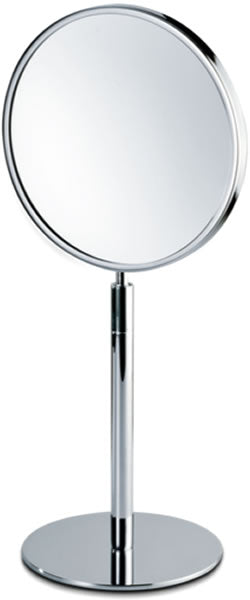 Unique swivel joint on the SPT 11 Free-Standing Makeup Mirror by Decor Walther