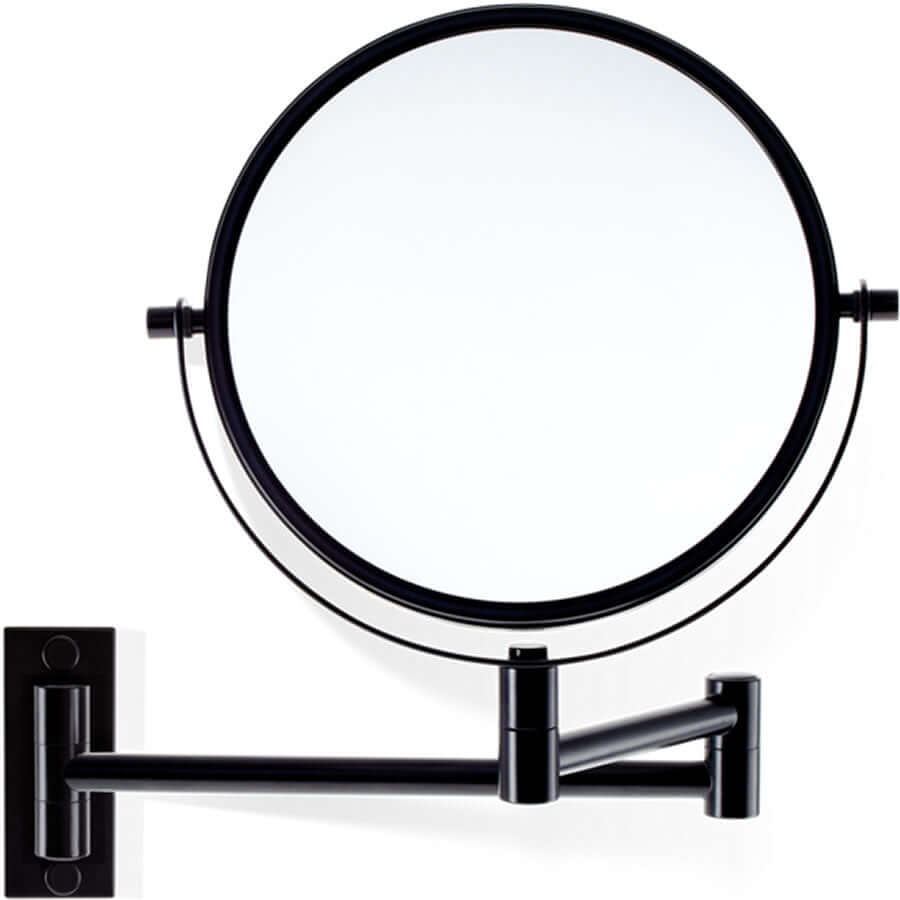 SPT 33 Matte Black by Decor Walther. Extends out to 12.3" and the mirror is 5x/1x reversible.
