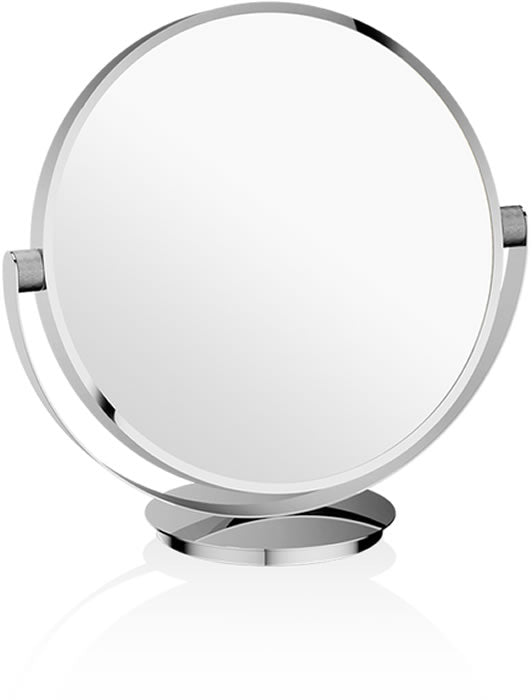 Polished Chrome (Reversible, NOT magnified on either side.)