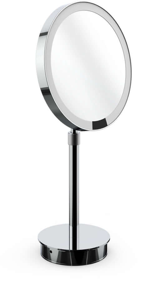 Polished Chrome - 5x or 7x with dimmer, adjustable LED coloration, memory on, auto off, sensor operation.