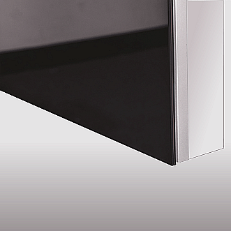 Sidler Tall Series Side Mirror Kit - Required for Surface Mounting - Perfect Makeup Mirrors