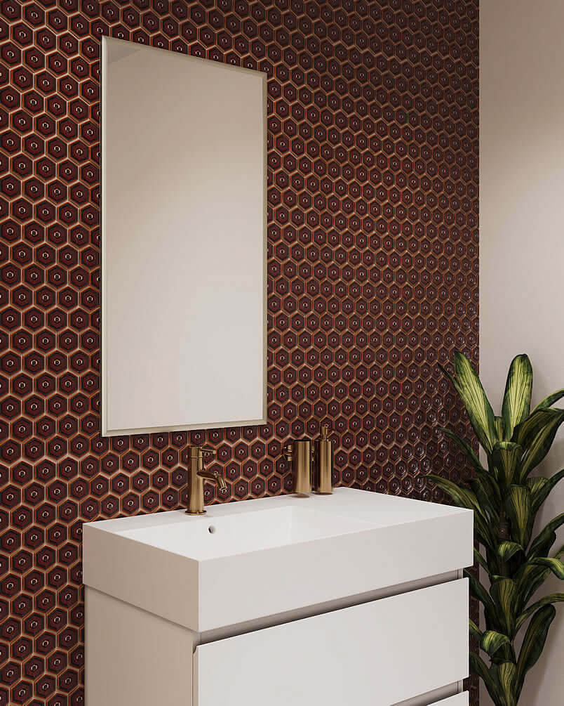 Sidler Decoro Non-Lighted Medicine Cabinet – 15", 19" or 23" - 6 Finishes - Perfect Makeup Mirrors