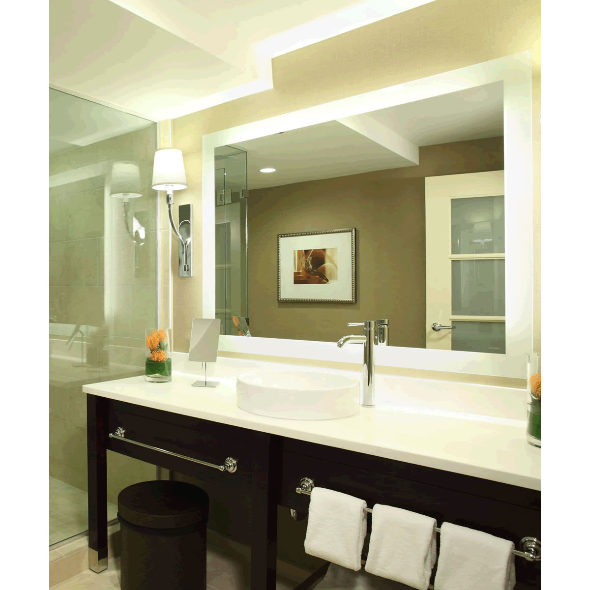 Silhouette + Keen LED Mirror – 8 Sizes - Electric Mirror - Perfect Makeup Mirrors