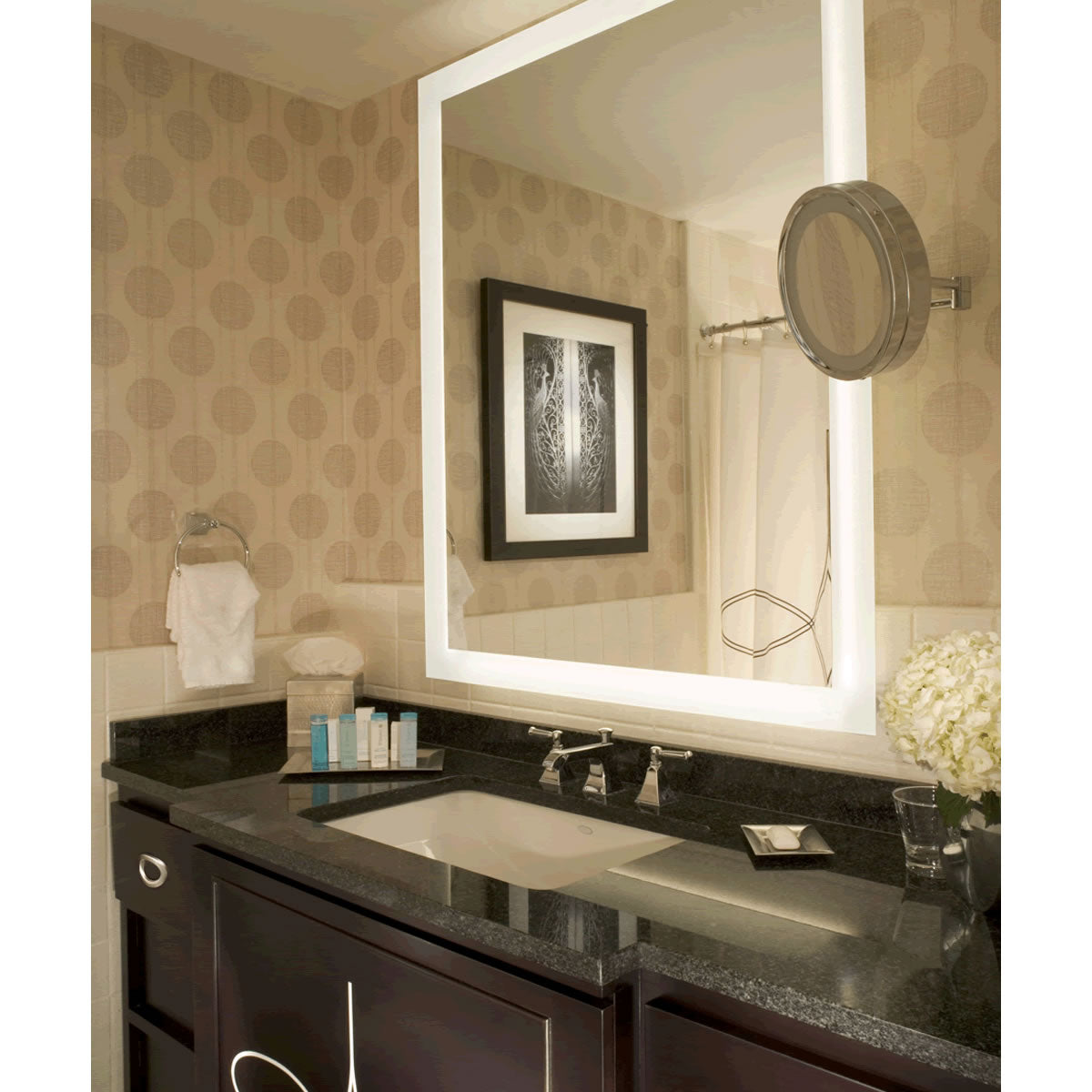 Silhouette + Keen LED Mirror – 8 Sizes - Electric Mirror - Perfect Makeup Mirrors