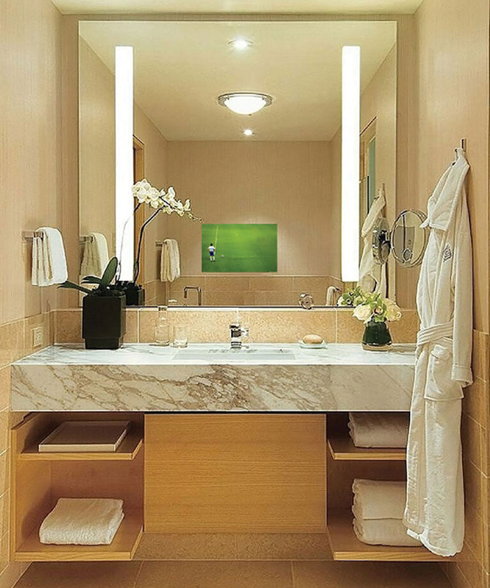 Electric Mirror Fusion TV Mirror - 15.6" or 21.5" HDTV sizes.