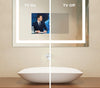 Electric Mirror Fusion TV Lighted Mirror with HDTV. It "Disappears" When Turned Off - 3 sizes