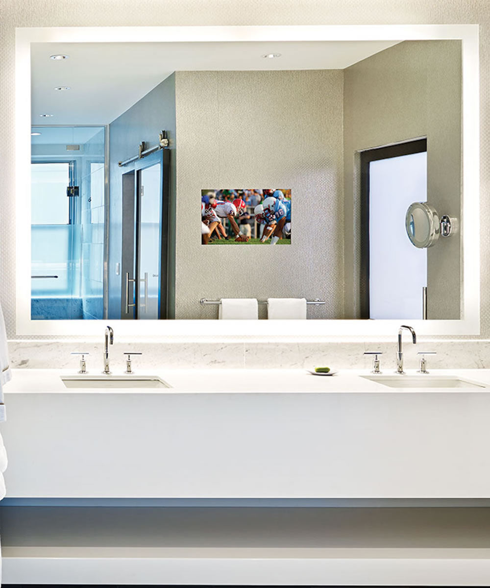 Silhouette TV LED Mirror 21.5" – 6 Sizes - Electric Mirror - Perfect Makeup Mirrors