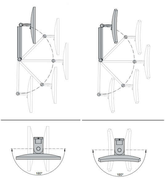 5x Non-Lighted Wall Mounted Square iLook_move Vanity Mirror in 4 Finishes - Keuco - Keuco