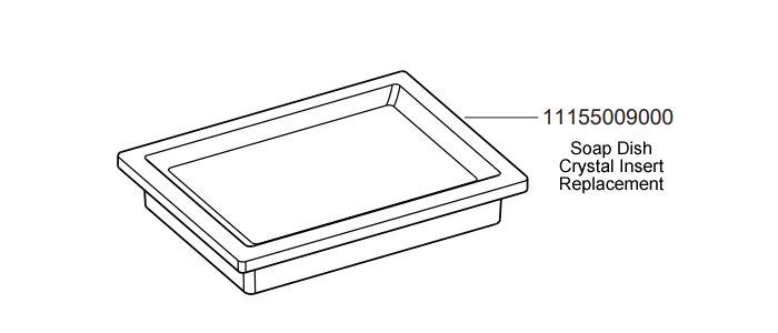Keuco Edition 11 Replacement Parts - Crystal, Glass, and More
