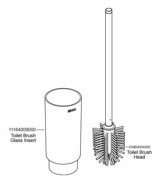 Keuco Edition 11 Replacement Parts - Crystal, Glass, and More