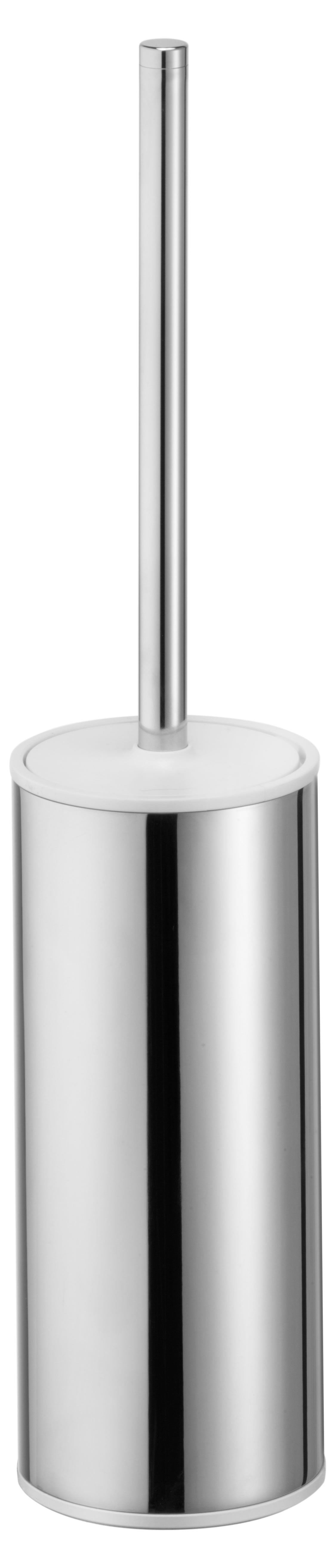 Collection Moll Free-Standing Polished-Chrome-Plated Toilet Brush Set - Keuco - Perfect Makeup Mirrors