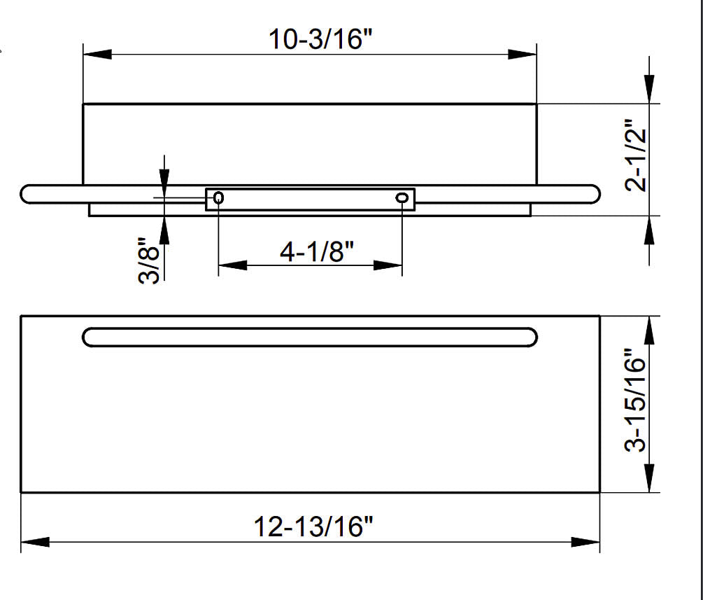 Keuco Edition 400 Shower Shelves - Rectangular, or Corner Shower Shelf, some with Hidden Squeegee