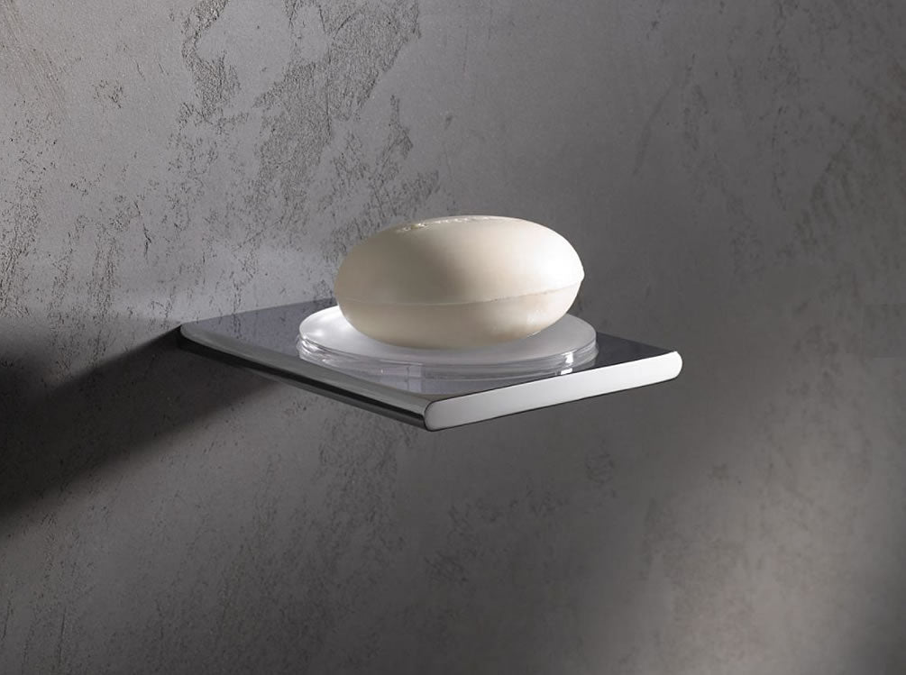 Keuco Edition 400 Soap Holder - Crystal Soap Dish