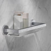 Keuco Edition 90 Polished Chrome Shower Shelves - Plain or with Built-In Magnetic Squeegee
