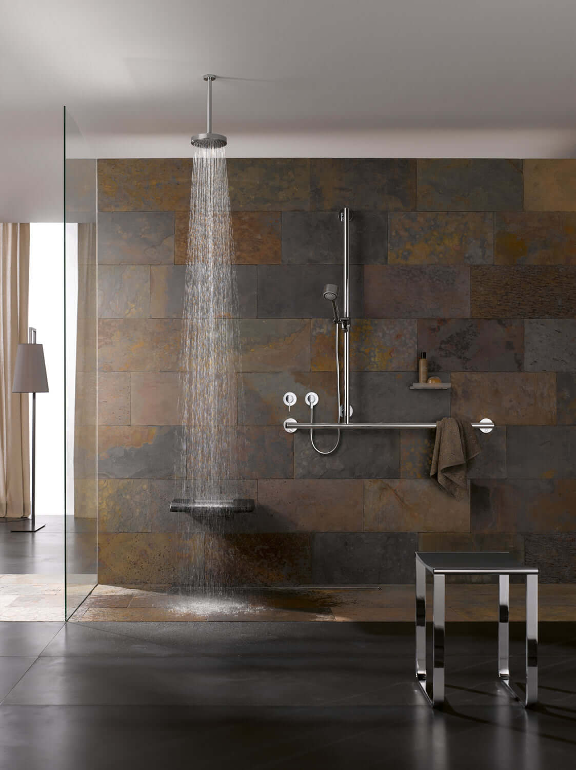 Keuco Plan Care ADA Wall-Mount Folding Soft Shower Seat