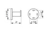 Keuco Plan Towel Hooks in 3 Configurations